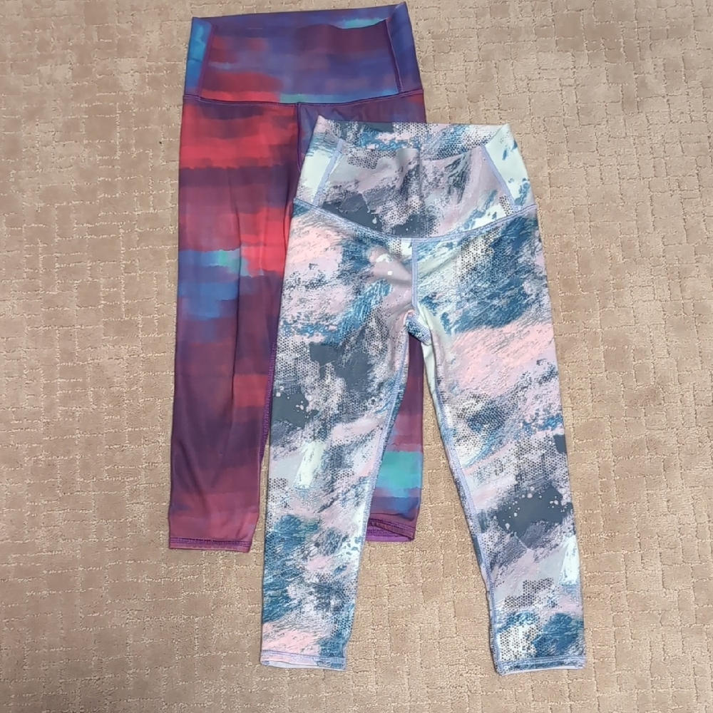 EUC Girls 3/4 All In Motion Activewear Leggings